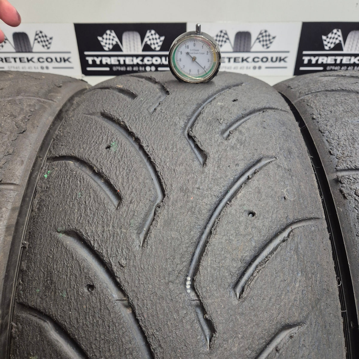 Dunlop 225/45/17 Direzza DZ03G Semi-Slick Racing Trackday/Race Tyres. Set 18A