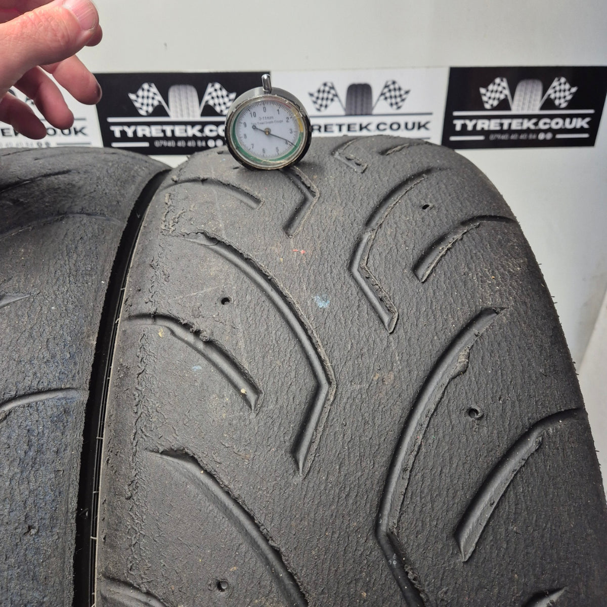 Dunlop 225/45/17 Direzza DZ03G Semi-Slick Racing Trackday/Race Tyres. Set 18A