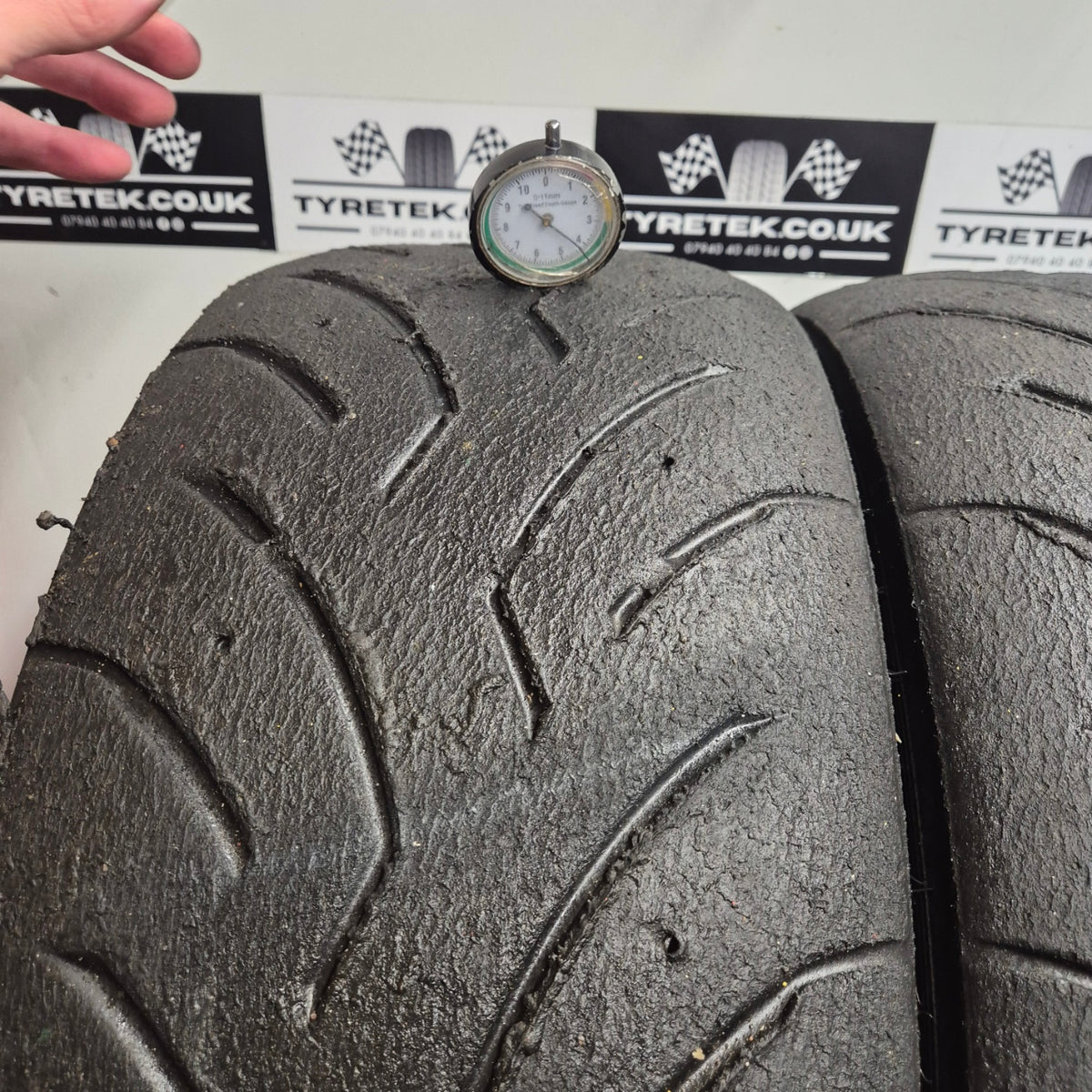 Dunlop 225/45/17 Direzza DZ03G Semi-Slick Racing Trackday/Race Tyres. Set 18A