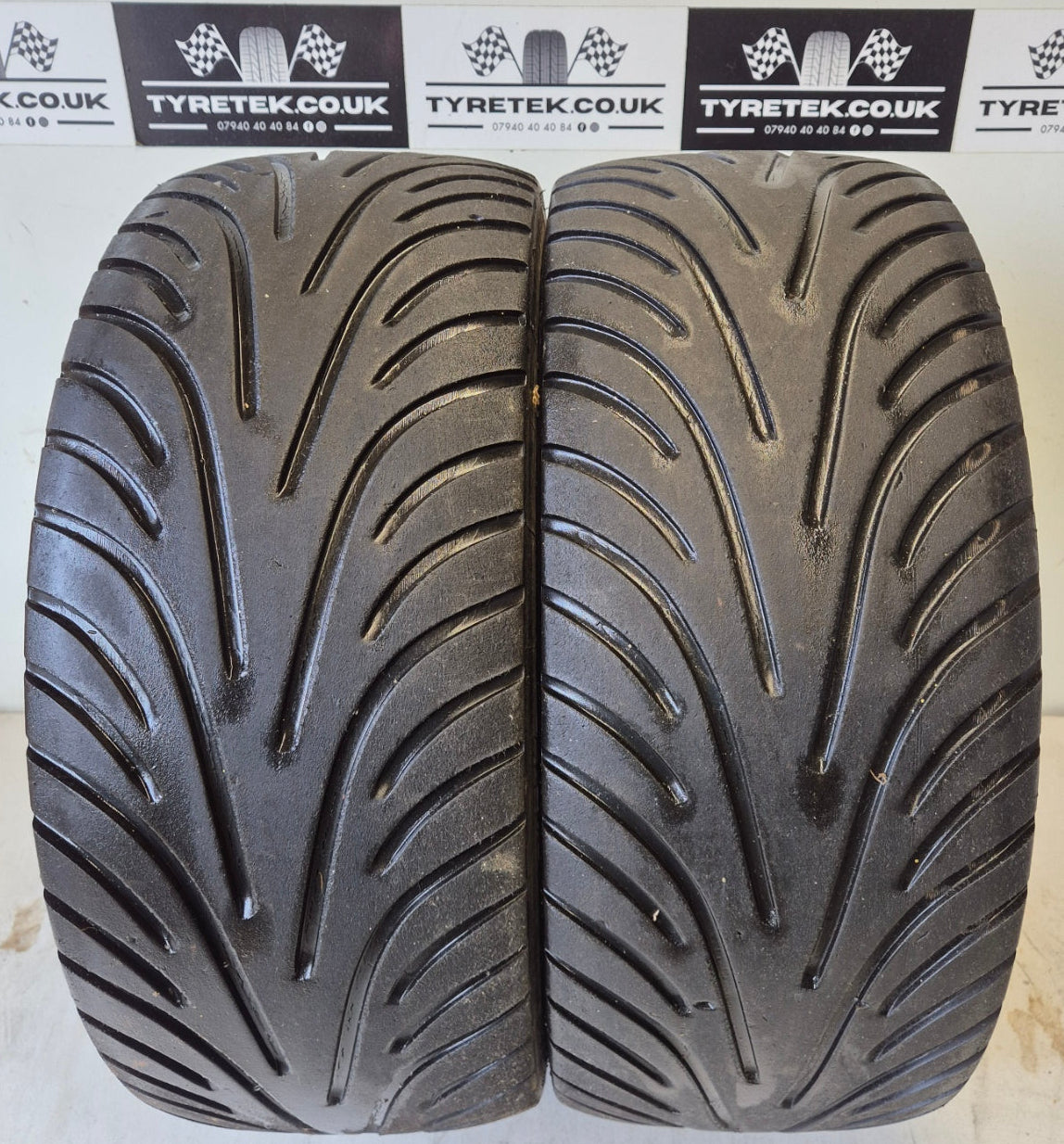 Goodyear (Dunlop) 200/58/15 Racing Wet Tyres. (Pair)