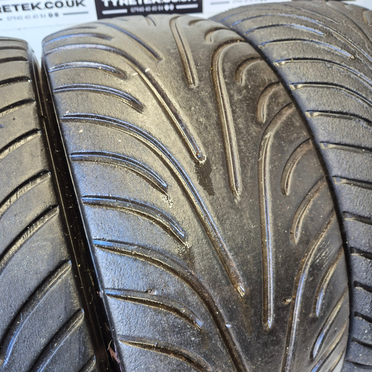 Goodyear (Dunlop) 185/58/15 Wet Racing Tyres - Set of 4 (195/50/15)