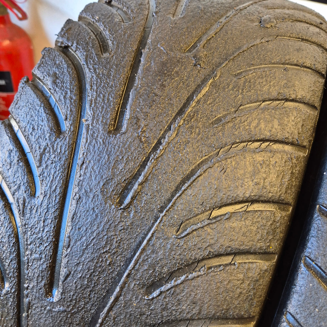 Goodyear (Dunlop) 185/58/15 Wet Racing Tyres - Set of 4 (195/50/15)