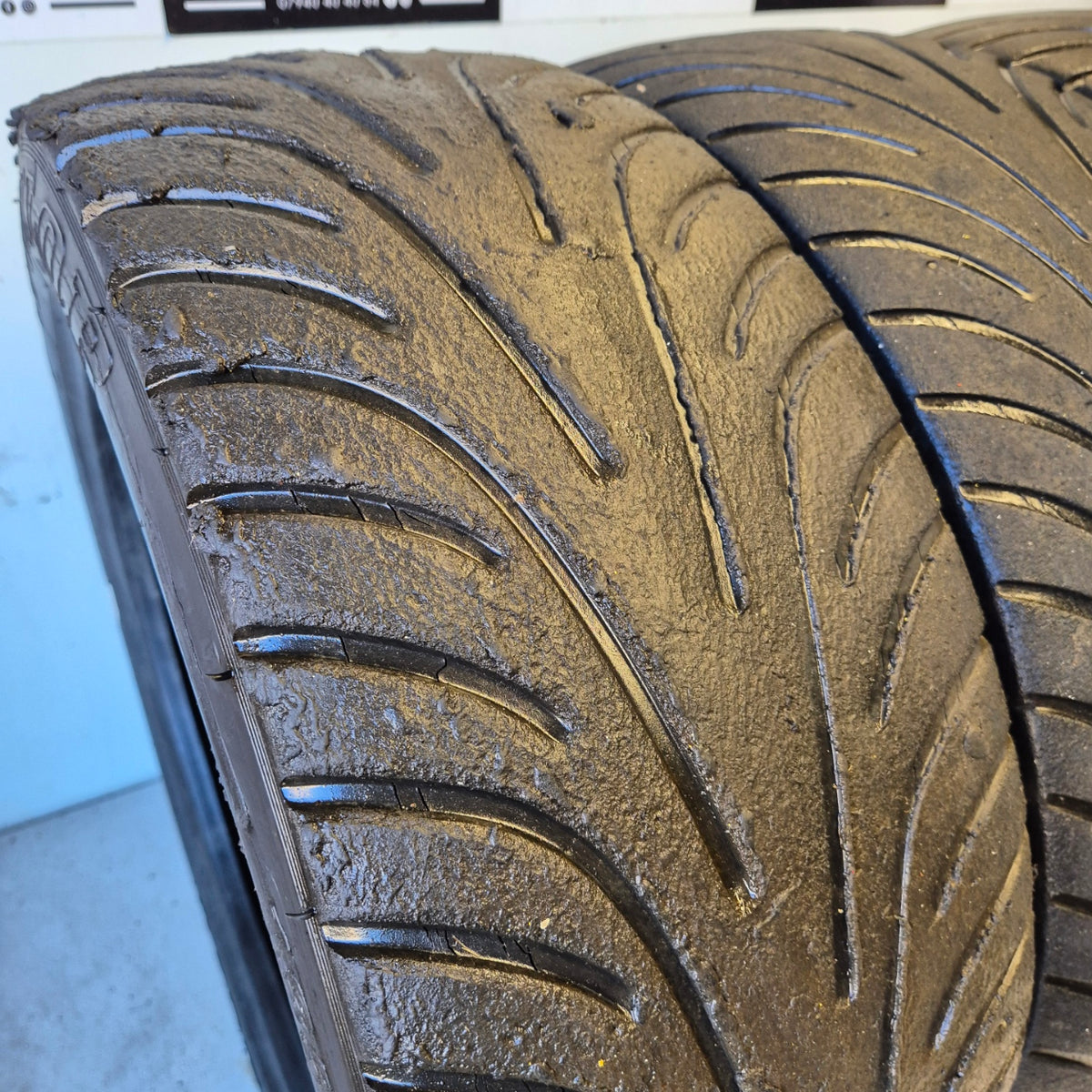 Goodyear (Dunlop) 185/58/15 Wet Racing Tyres - Set of 4 (195/50/15)