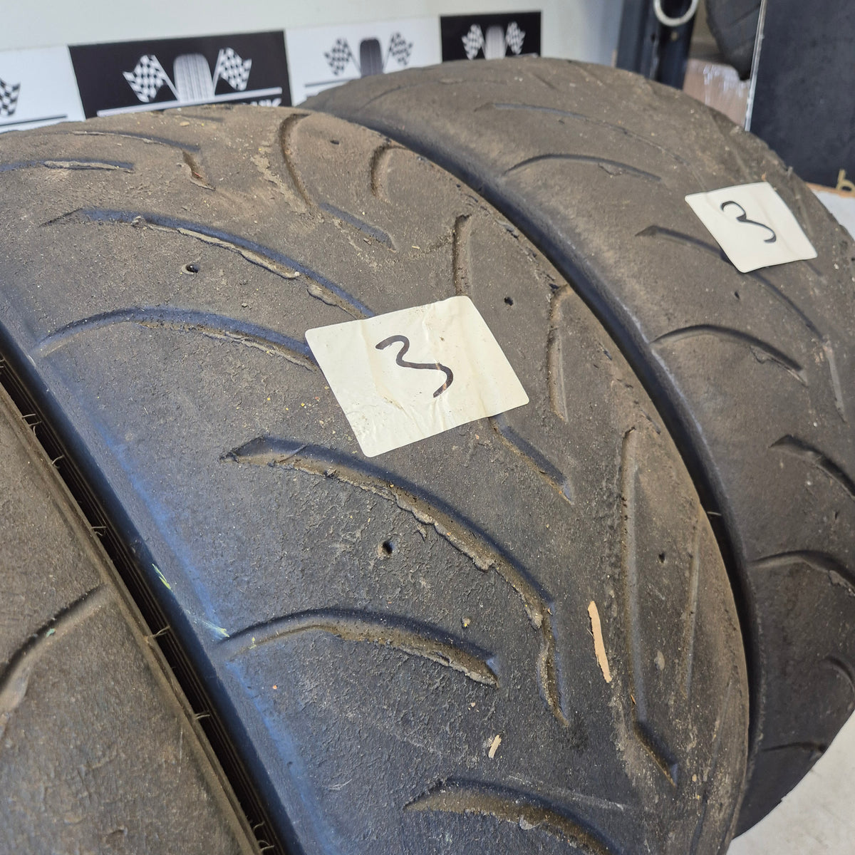 Dunlop 225/45/17 Direzza DZ03G Semi-Slick Racing Trackday/Race Tyres. (Set 3)
