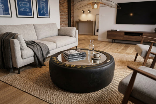F1 / Le Mans Goodyear Motorsport Racing Slick Tyre Coffee Table