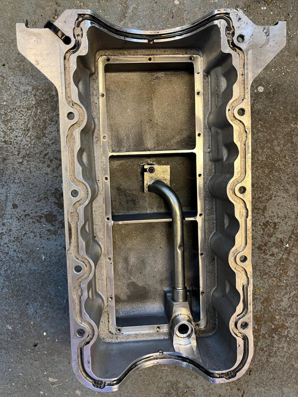 Raceline alloy wet sump oil pan kit Ford Zetec E RWD black top FZ655BT