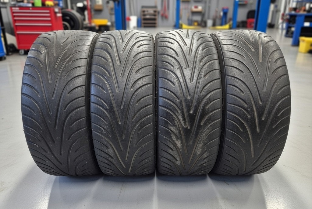 Goodyear (Dunlop) 205/62/17 Wet Racing Tyres - Set of 4