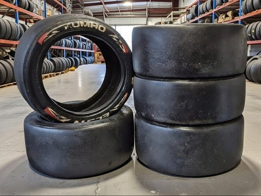 Kumho 260/66/18 Slick Racing Tyres - Medium Compound