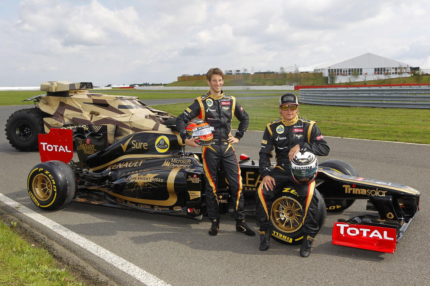 Kimi Raikkonen / Romain Grosjean Race Used F1 Wheel and Tyre
