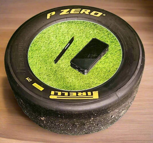 F1 Style Pirelli Motorsport Memorabilia Racing Slick Tyre Coffee Table