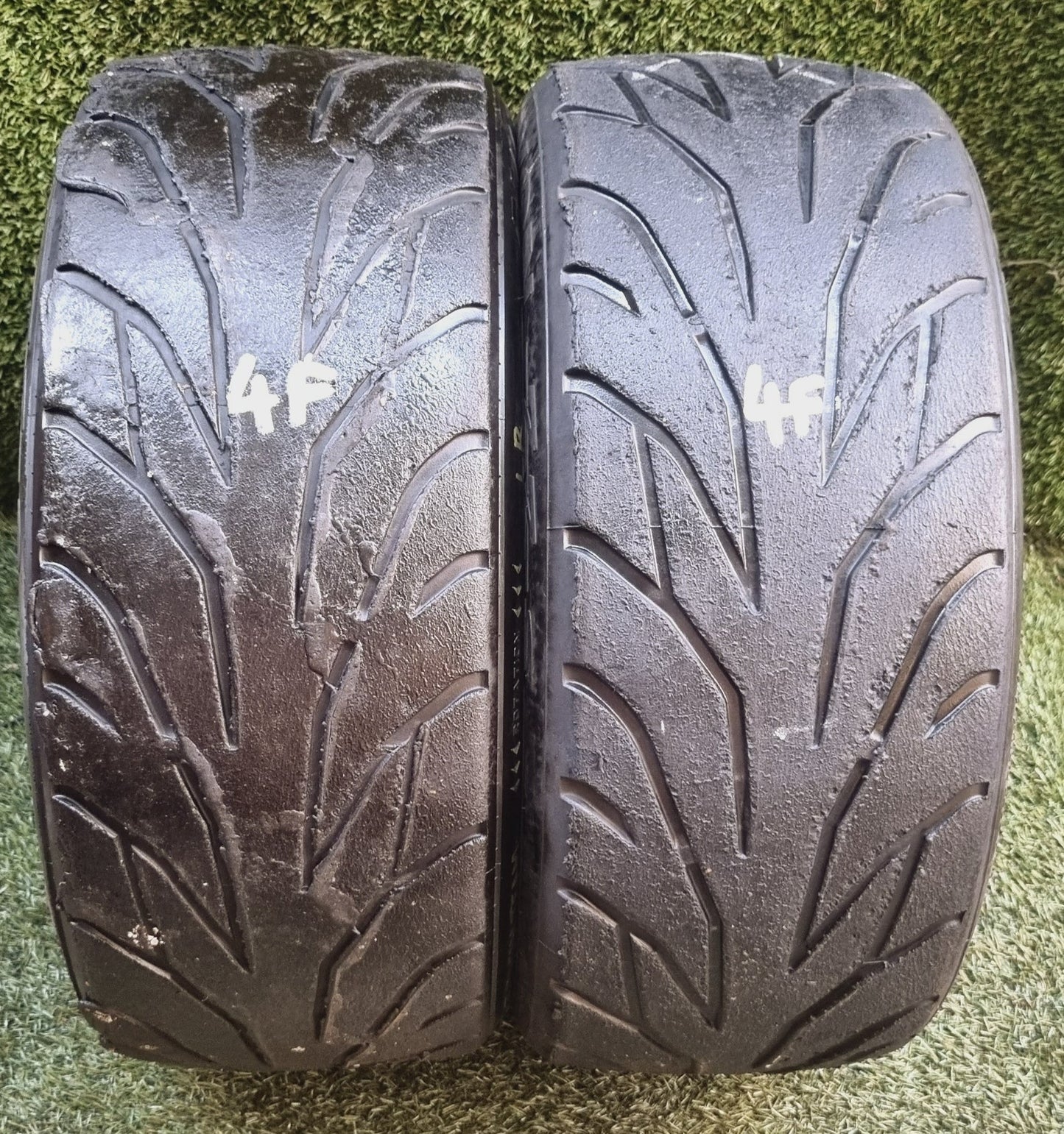 Avon ZZS 185/55/R13 Semi Slick Road Legal Trackday tyres- PAIR 4F