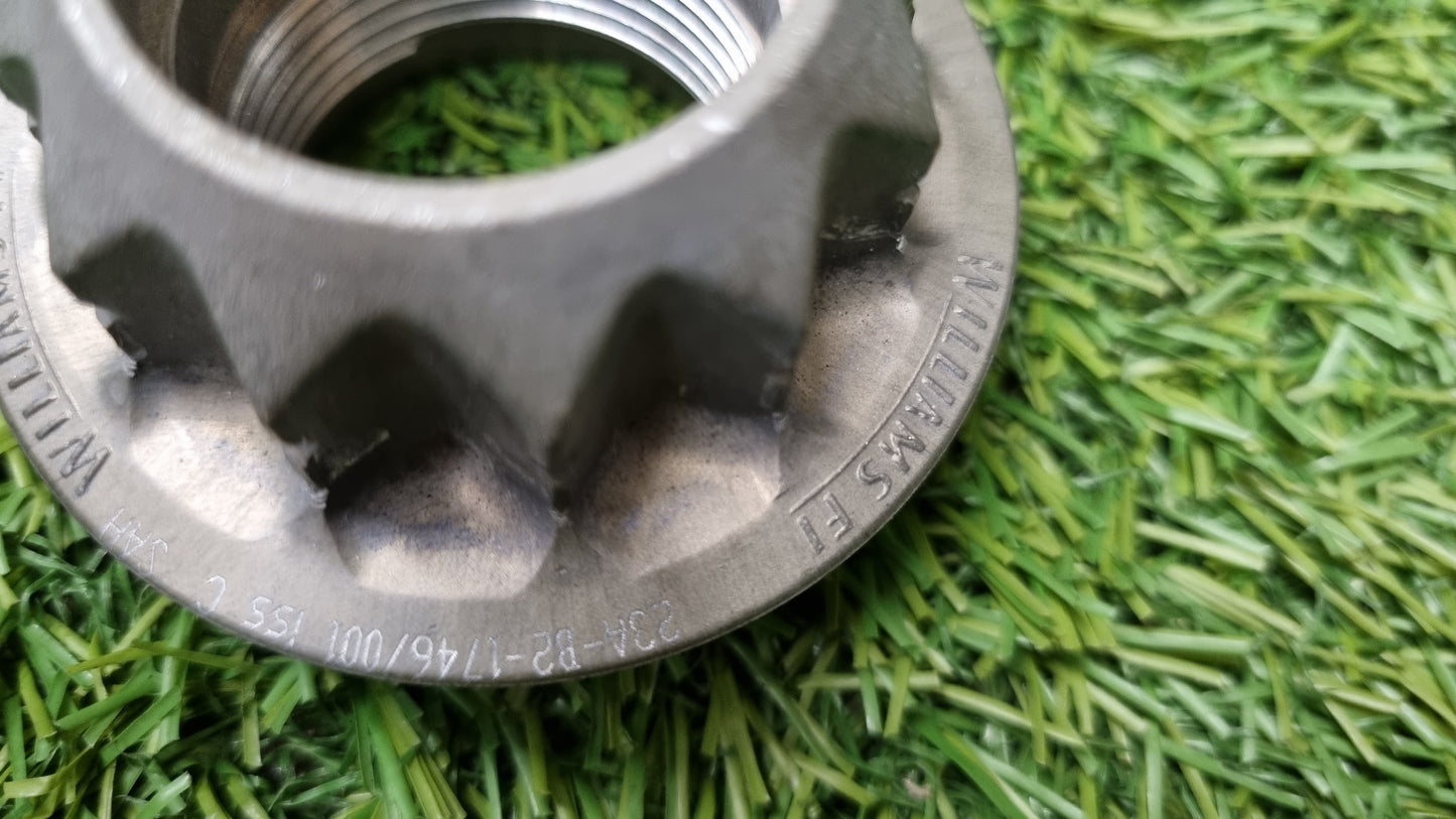 Genuine Williams F1, Formula 1 Wheel Nut. New & Unused