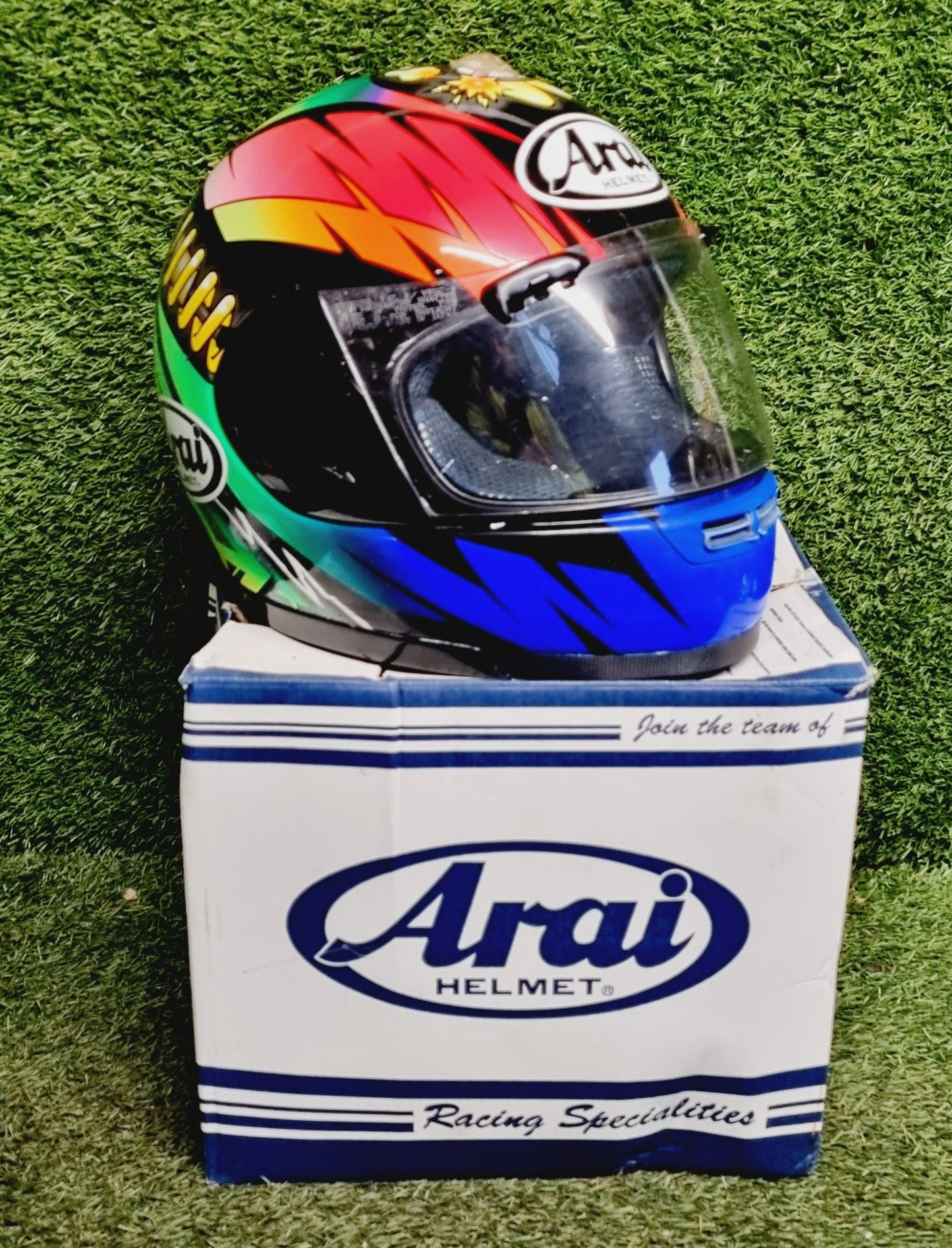 Shinja Nakano Retro  / Vintage Timebomb Helmet