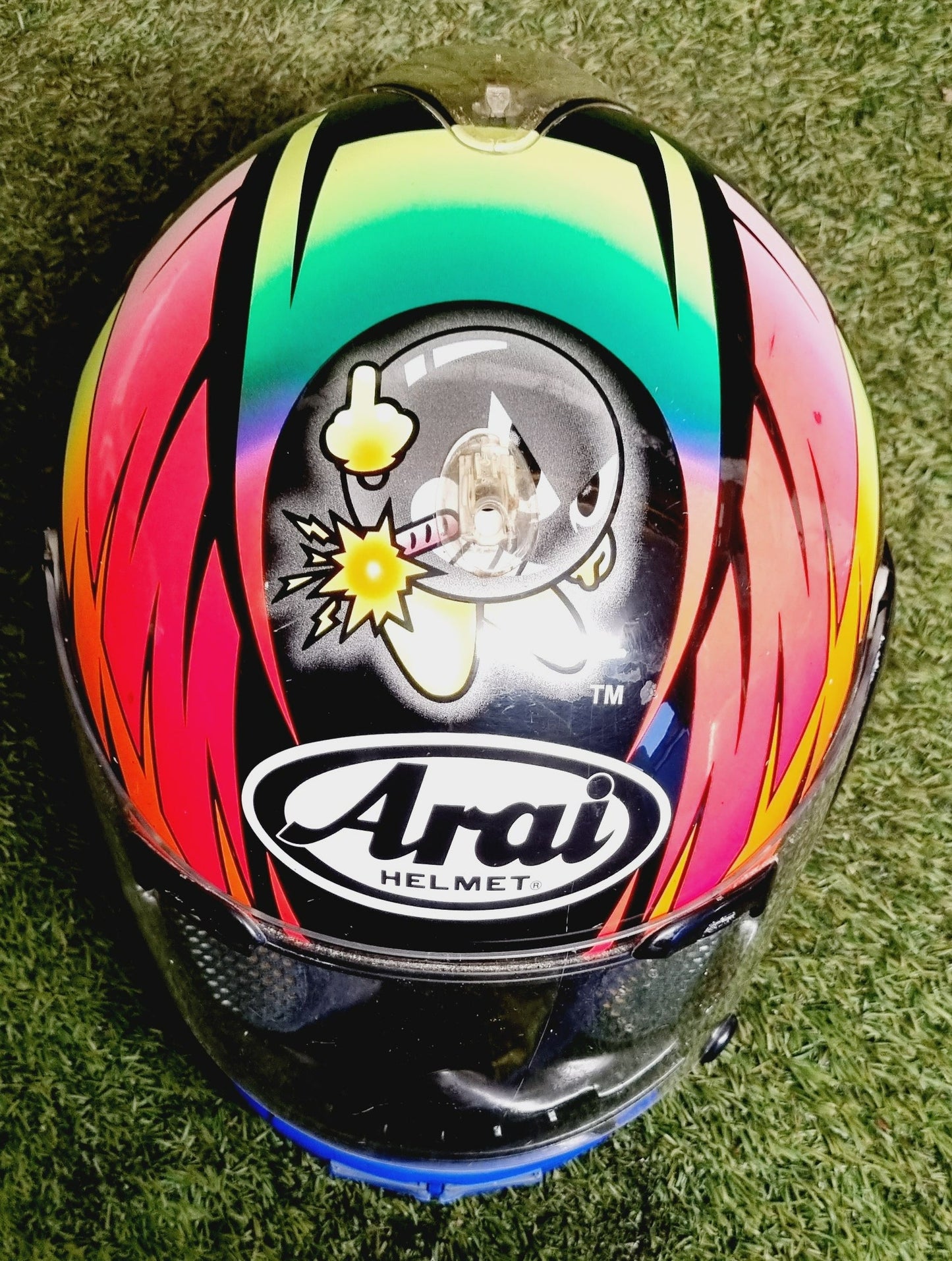 Shinja Nakano Retro  / Vintage Timebomb Helmet