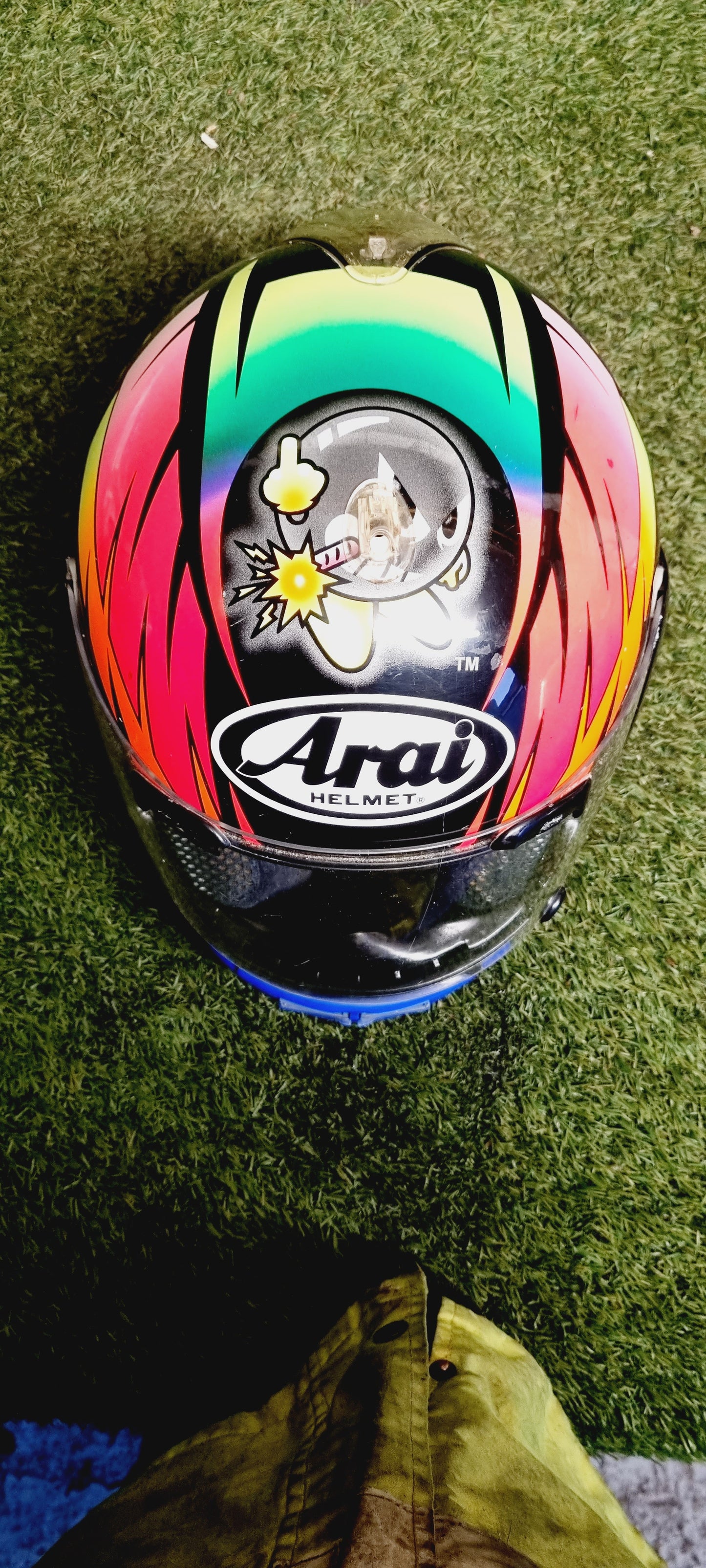 Shinja Nakano Retro  / Vintage Timebomb Helmet