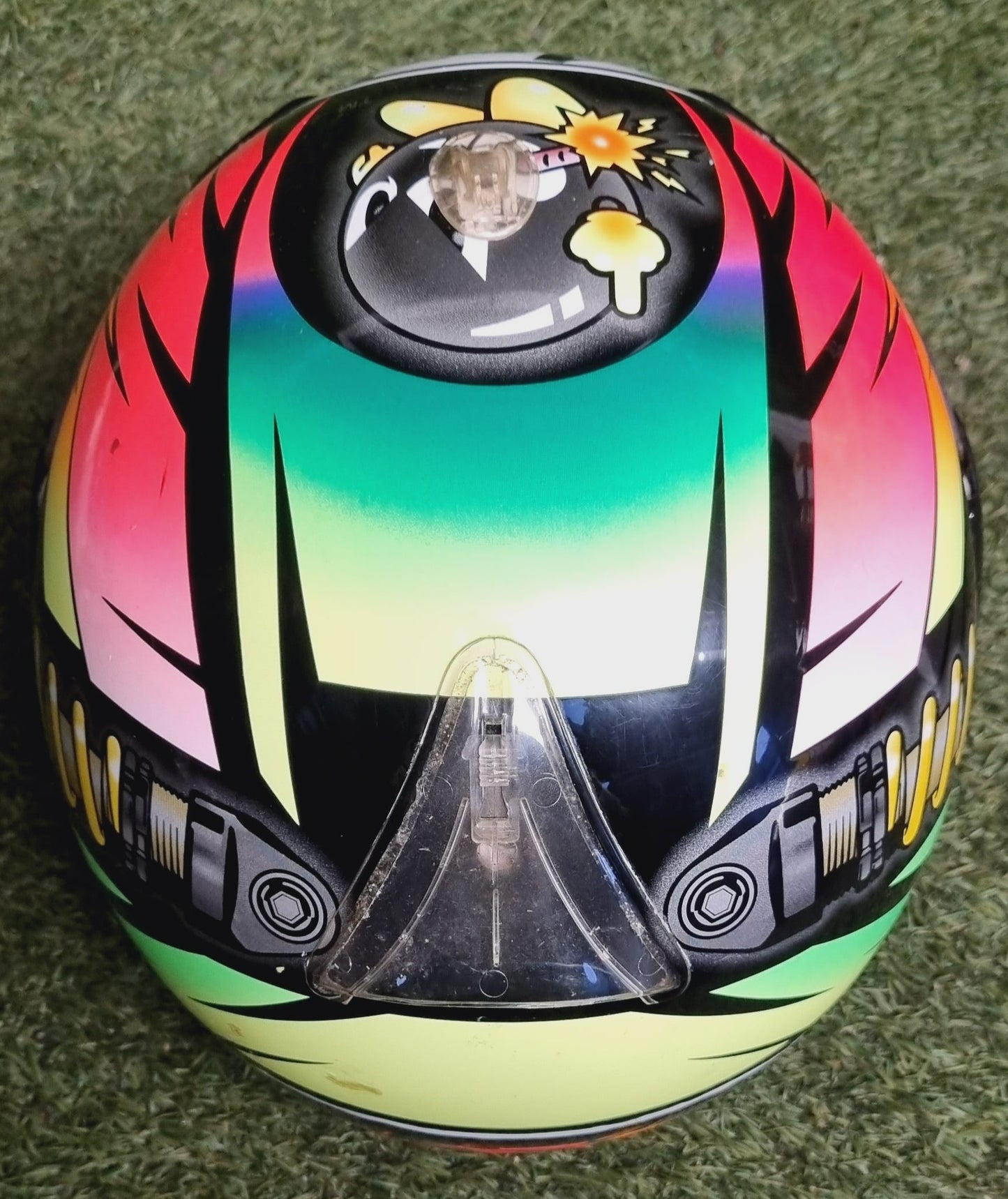 Shinja Nakano Retro  / Vintage Timebomb Helmet