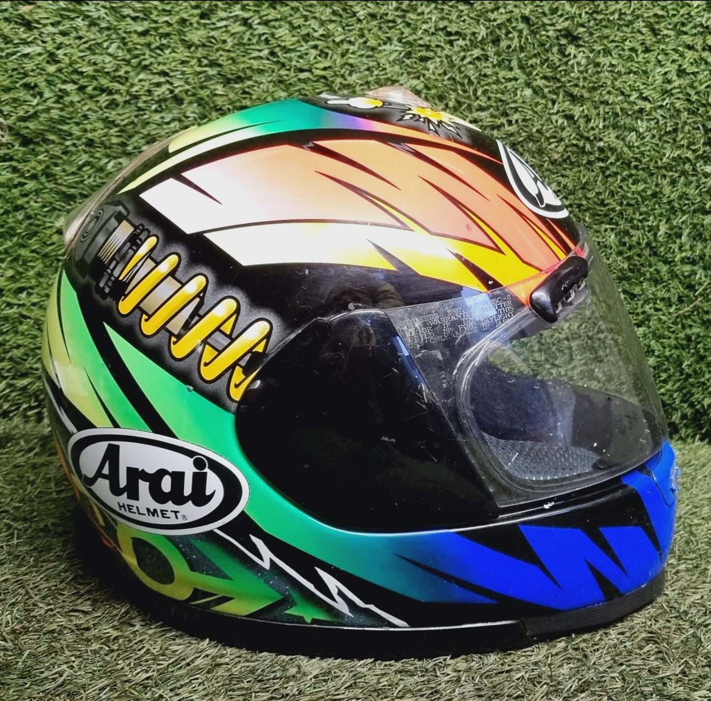 Shinja Nakano Retro  / Vintage Timebomb Helmet