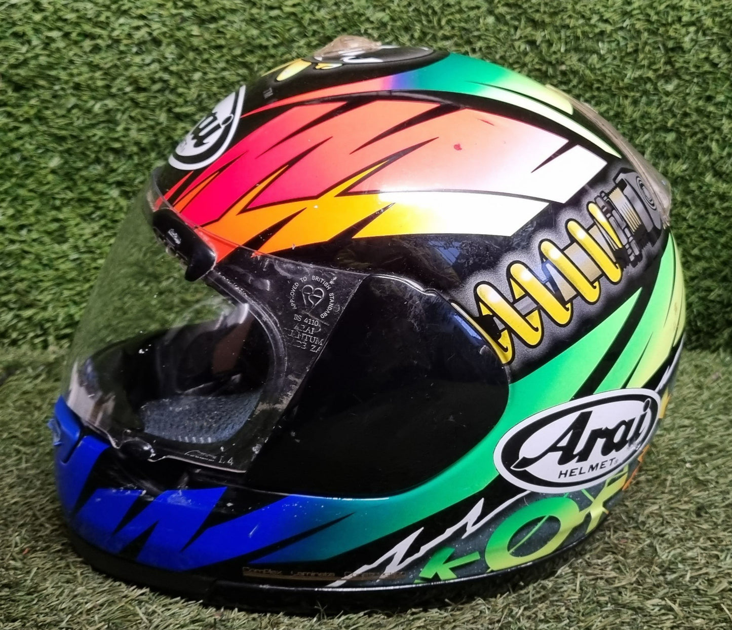 Shinja Nakano Retro  / Vintage Timebomb Helmet