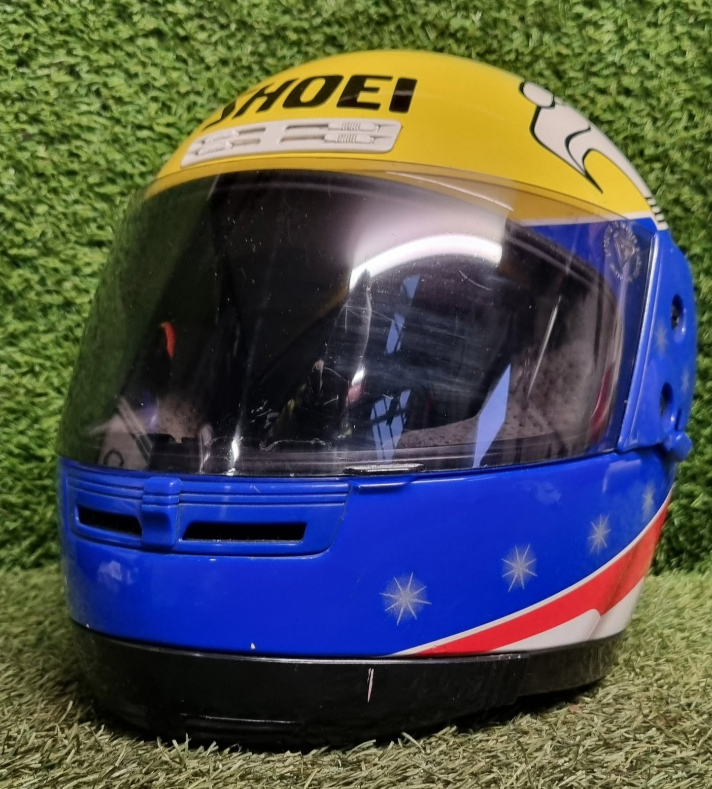 John Kocinkski Retro / Vintage Shoei Motorcycle Helmet