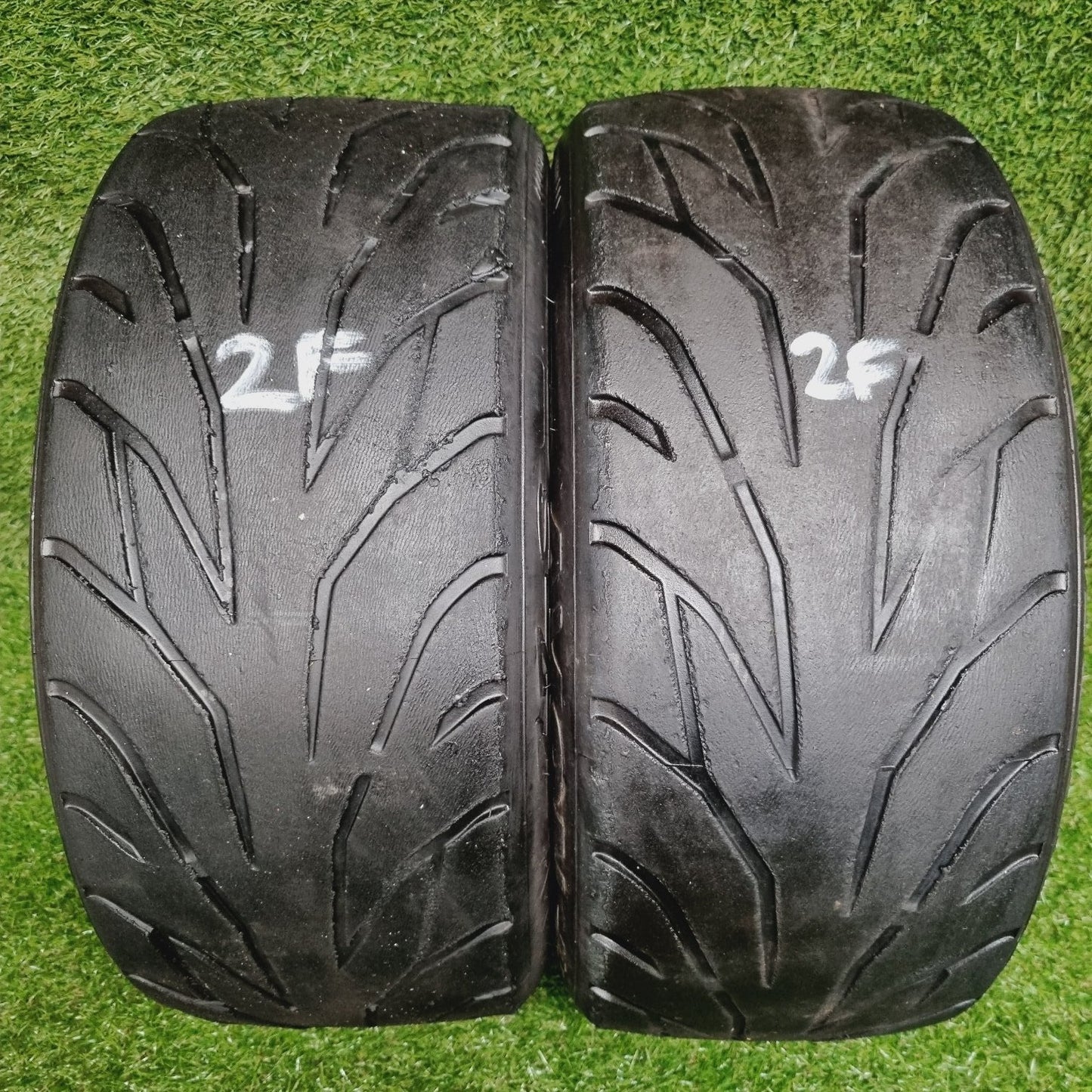 Avon ZZS 185/55/R13 Semi Slick Road Legal Trackday tyres- PAIR 2F