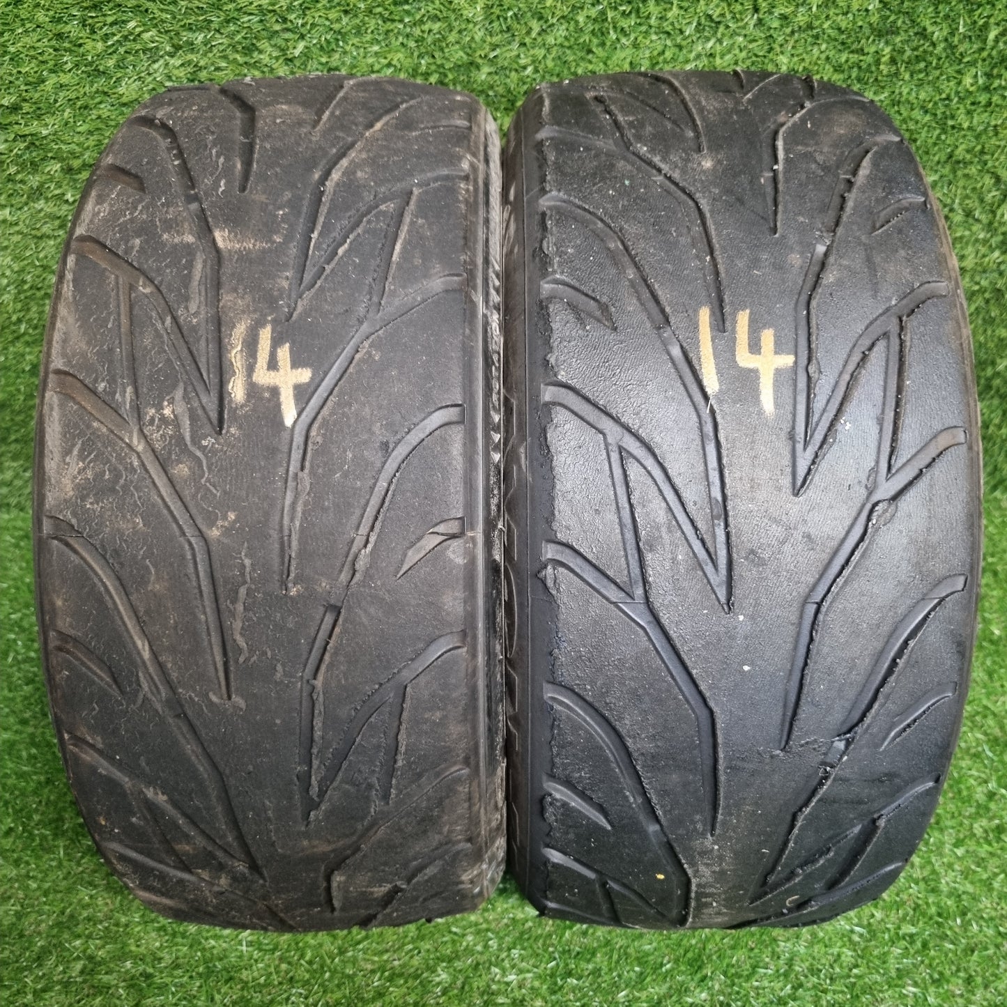 Avon ZZS 185/55/R13 Semi Slick Road Legal Trackday tyres- PAIR 14