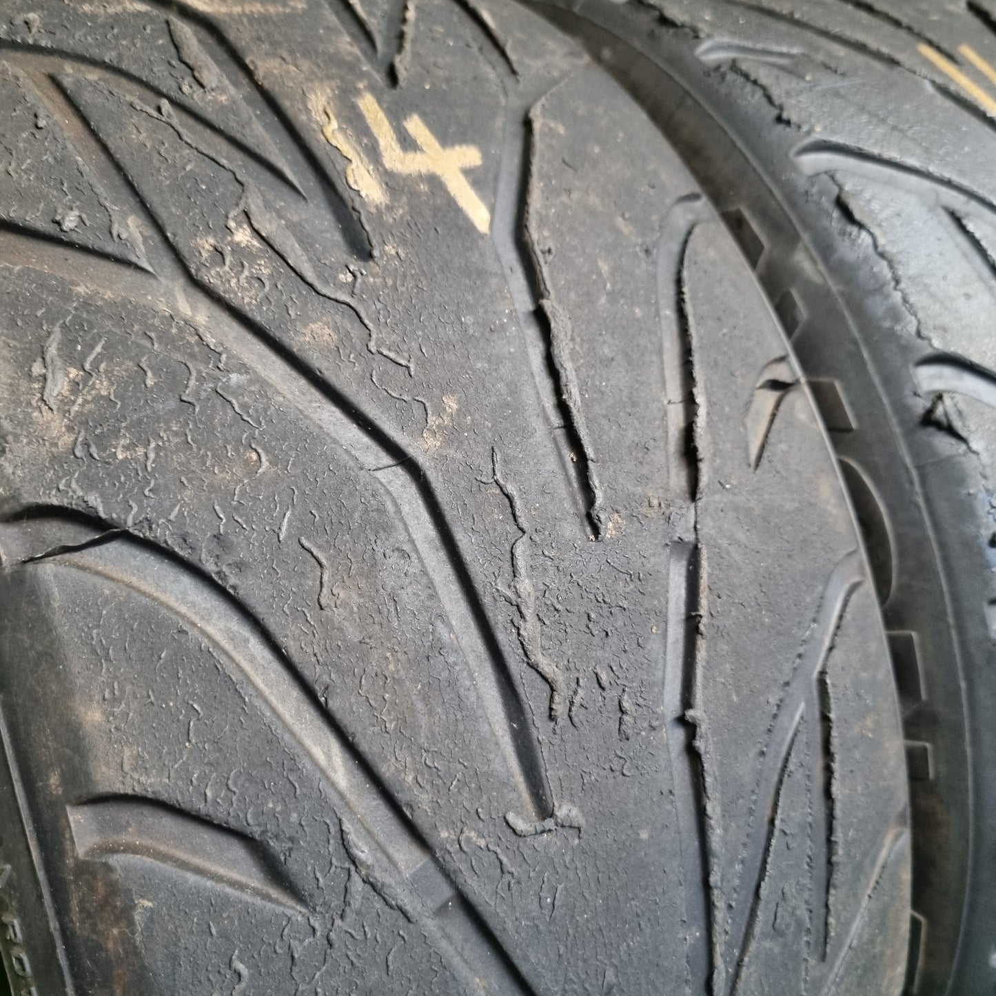 Avon ZZS 185/55/R13 Semi Slick Road Legal Trackday tyres- PAIR 14